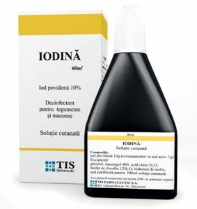 Iodina 10% 1 l (betadina)