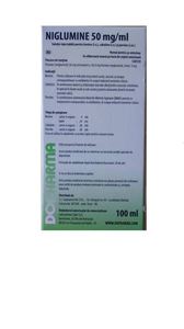 Picture of Niglumine 50 mg/ml 100 ml