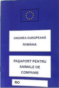 Pasaport pentru animale inseriate