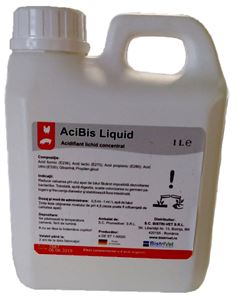 AciBis liquid 1 l - amestec lichid de acizi organici pentru acidifierea furajului si a apei de băut