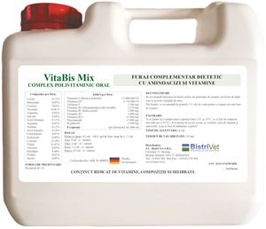 VitaBis Mix 5 l - Promotor de creştere şi susținere pentru metabolism