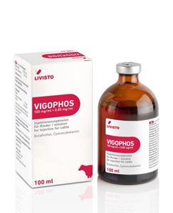 Vigophos 100 ml, soluție injectabilă pentru bovine pe bază de butafosfan