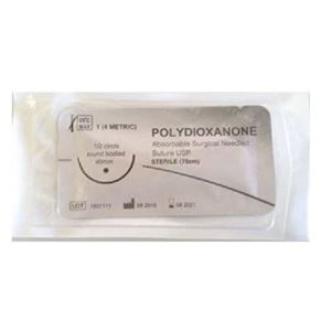 Fir polydioxanone USP 3/0 75 cm ac atraumatic 12 buc/cutie (monofilament)