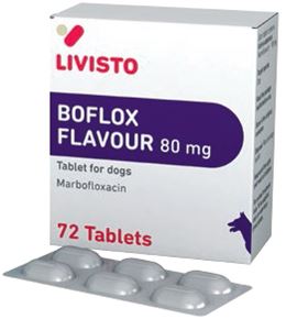 Boflox flavour 80 mg 72 tablete