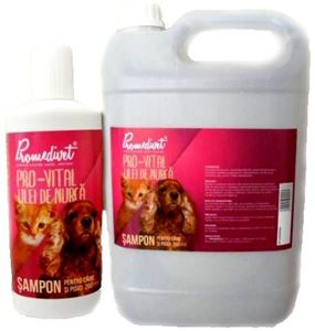 Sampon Pro-Vital cu Ulei de nurca pentru caini si pisici 200 ml
